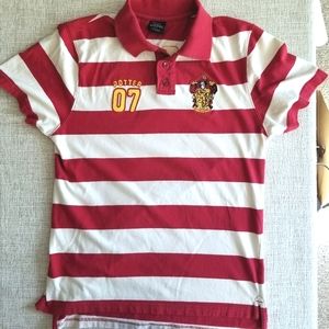Universal Studios Harry Potter Quidditch Polo Shirt Medium